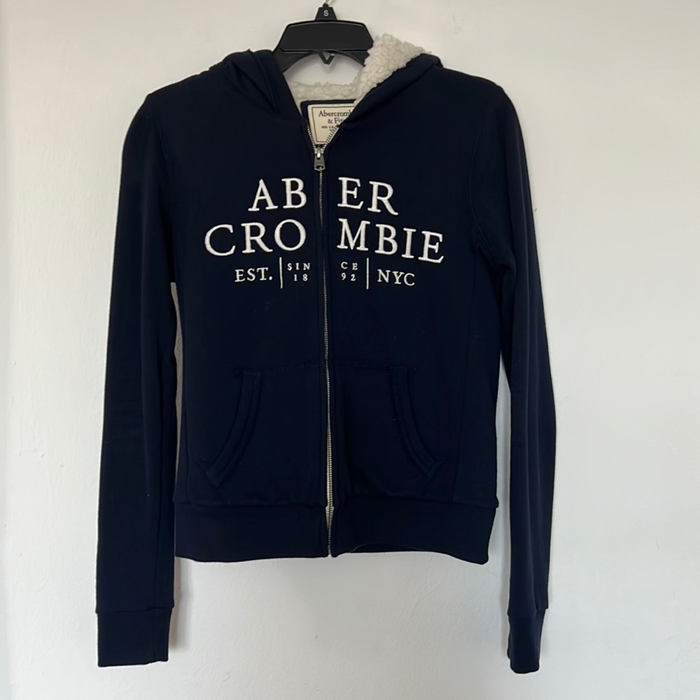 Abercrombie&Fitch navy hoodie